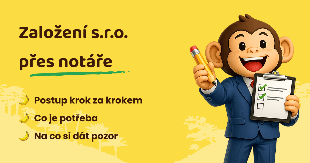 Změna s.r.o. přes notáře